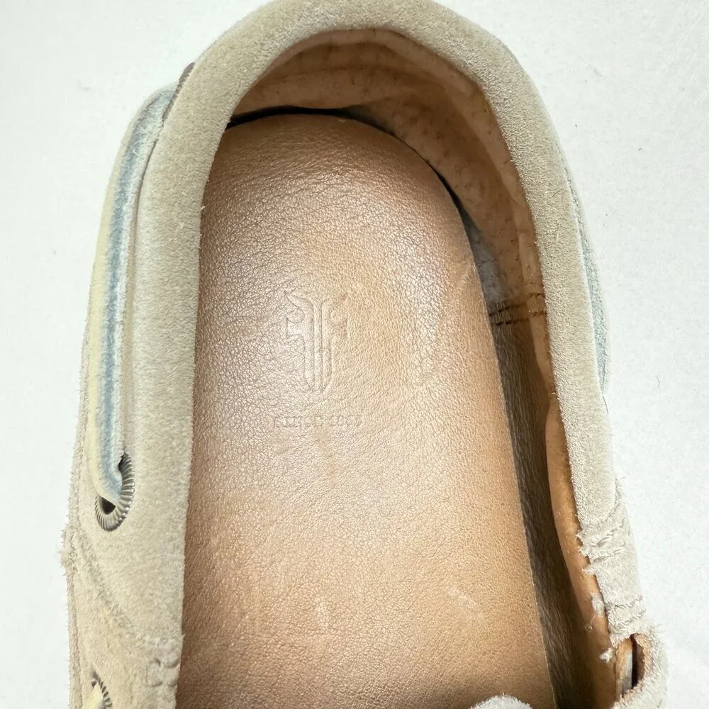 Frye Sully Boat Leather Shoes